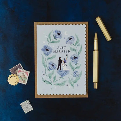 Botanical Wedding Card