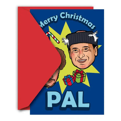 Merry Christmas Pal Home Alone Bandits Greeting Card