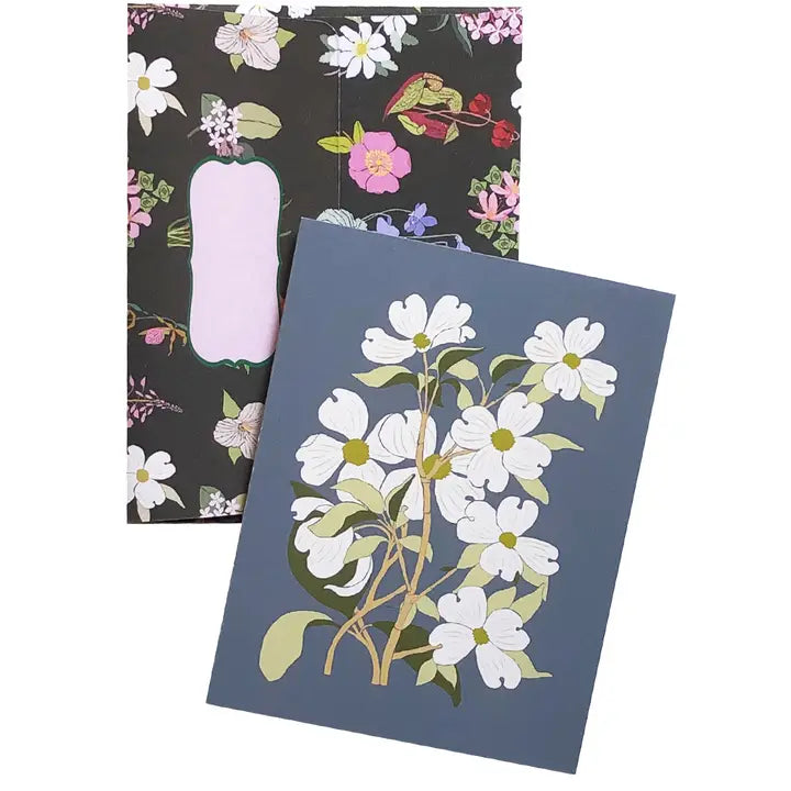British Columbia Pacific Dogwood Flower Greeting Card
