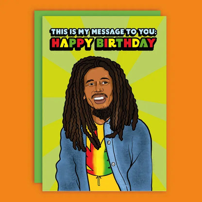 Bob Legend Happy Birthday Greeting Card