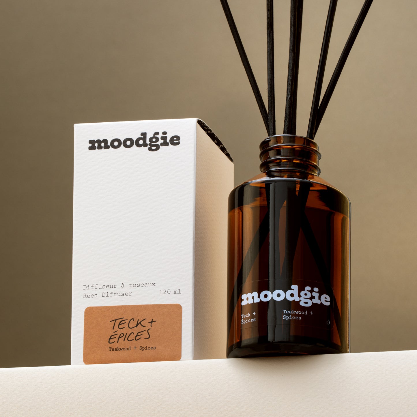 Teakwood + Spices Reed Diffuser