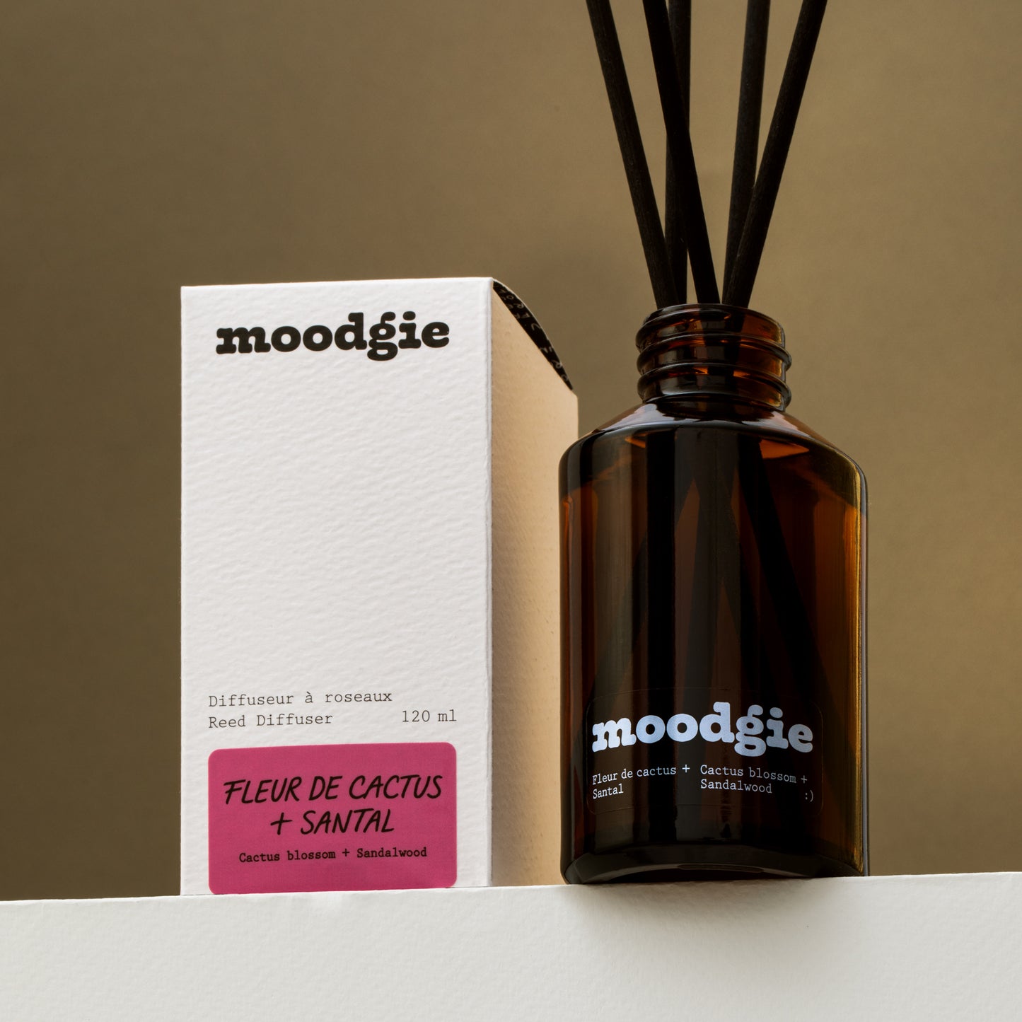 Cactus Blossom + Sandalwood Reed Diffuser