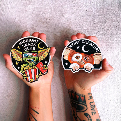 #114 Midnight Snack Club Gremlin Iron On Patch