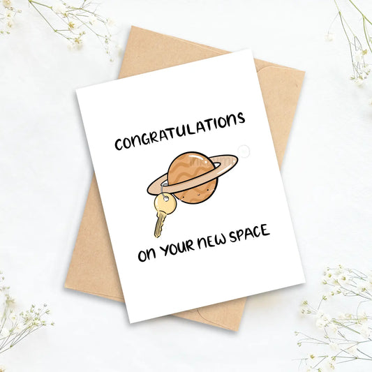 Congratulations On Your New Space Card