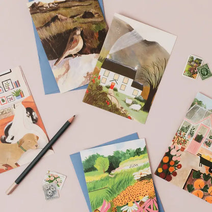 Mountain Cottage Card