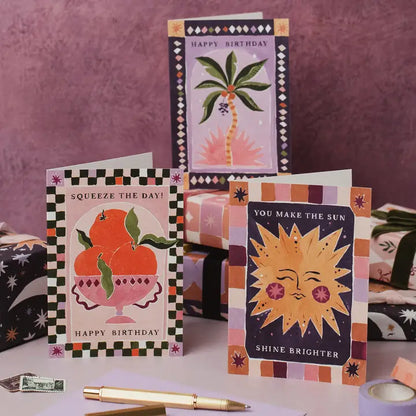 Sun Shine Brighter Card