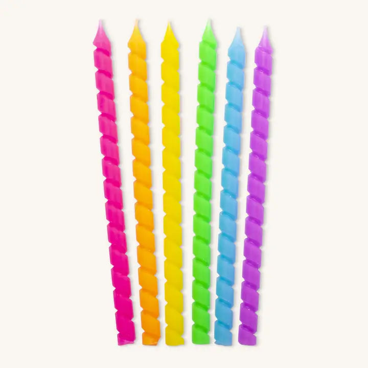 Chanukah Candles Spiral