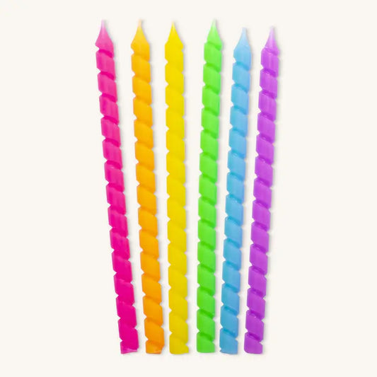 Chanukah Candles Spiral