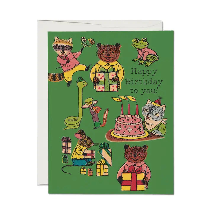 Richard Scarry Critter Wishes Greeting Card