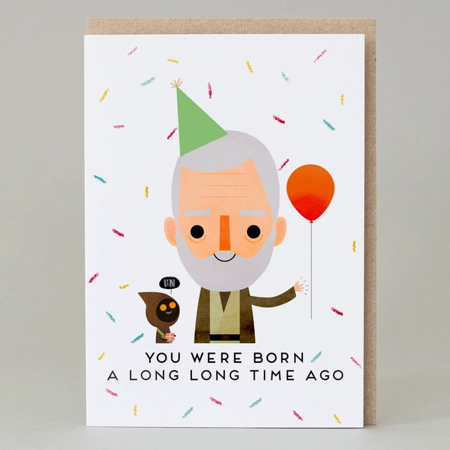 Obi Wan - Happy Birthday Card