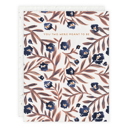 Meant to be Wedding Card
