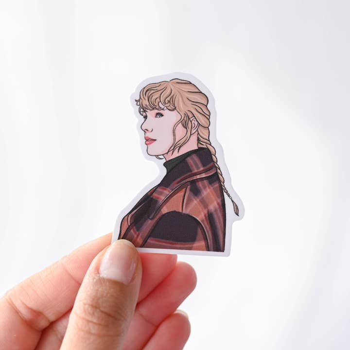 S51 Taylor Evermore Pop Culture Sticker