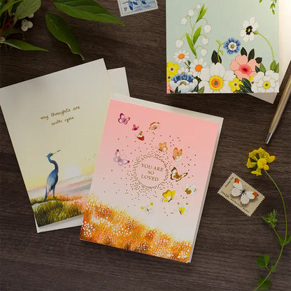 Butterflies So Loved Card