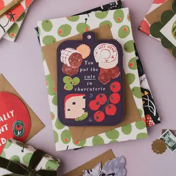 Cute in Charcuterie Board Card