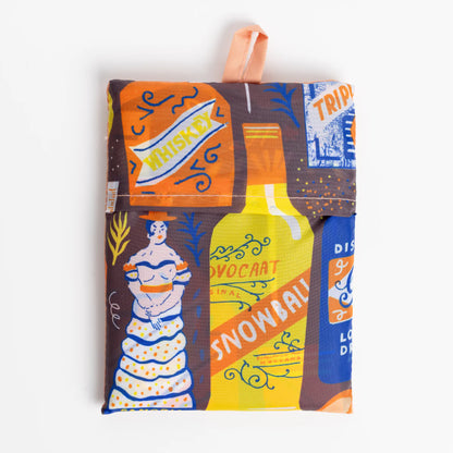 Art Sack - Printed Peanut Cocktails Reusable Shopping Bag