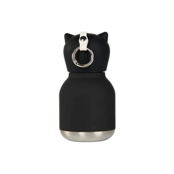Mini Beastie Black Cat Water Bottle
