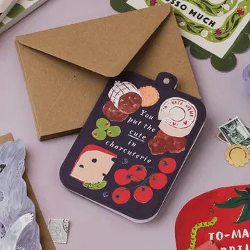 Cute in Charcuterie Board Card