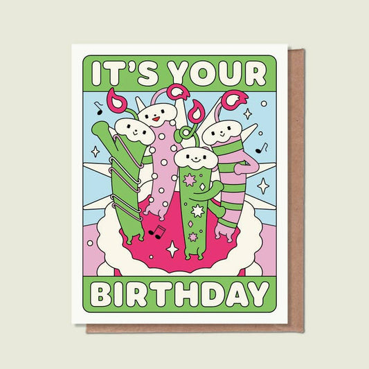 Birthday Candles Greeting Card