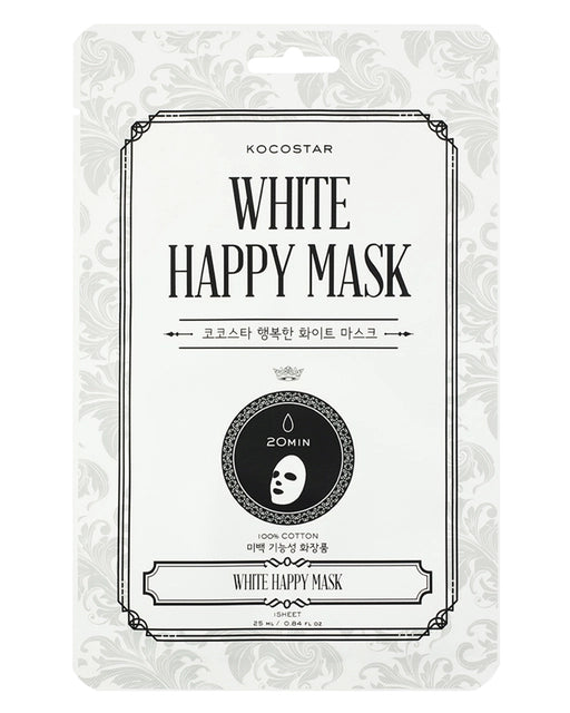 White Happy Mask (Cotton & Niacinamide)