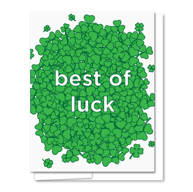 Best of Luck Funny Everyday Card