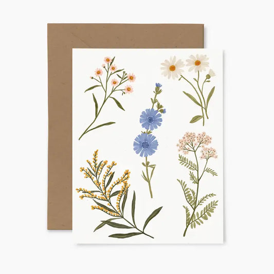 Field Flowers Card