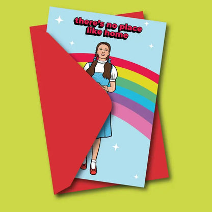 There's No Place Like Home Moving New Home Greeting Card