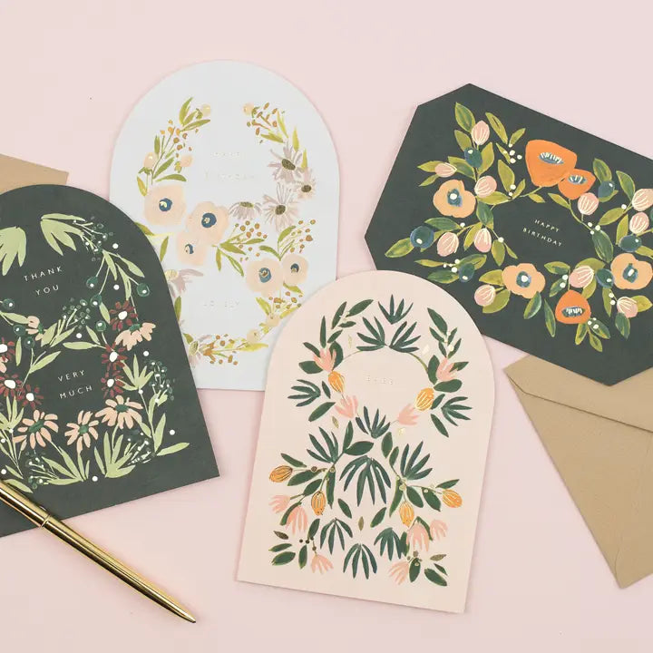 Happy Birthday Shaped Greeting Card