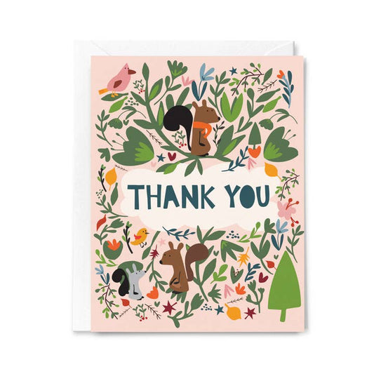 Thank You For Woodland Animals