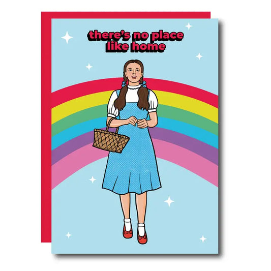 There's No Place Like Home Moving New Home Greeting Card