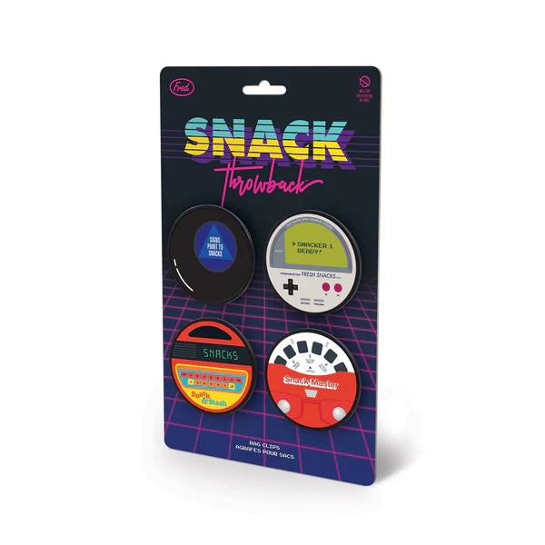 Snack Throwback Bag Clips