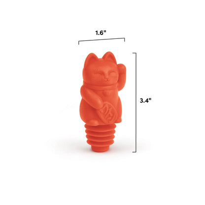 Feline Lucky Cat Bottle Stopper