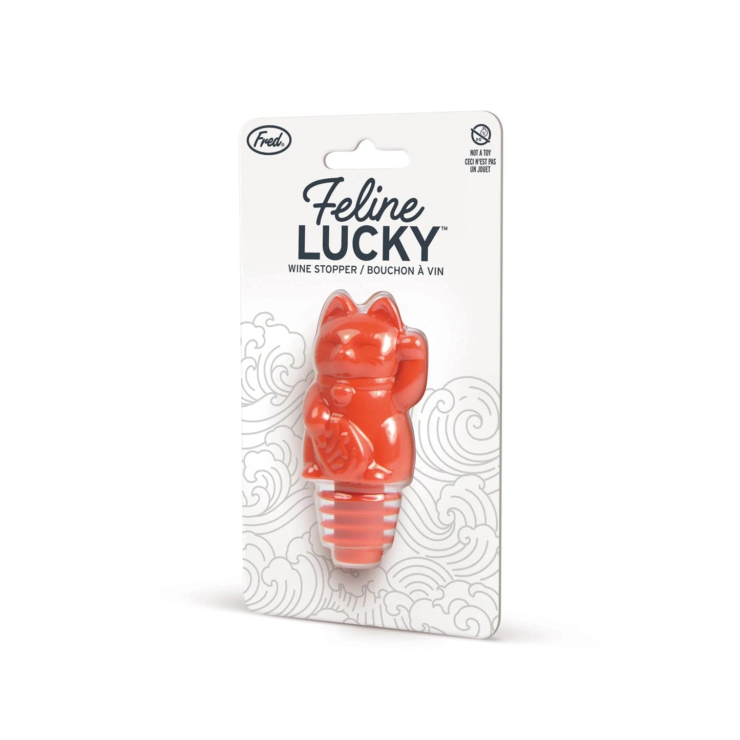 Feline Lucky Cat Bottle Stopper