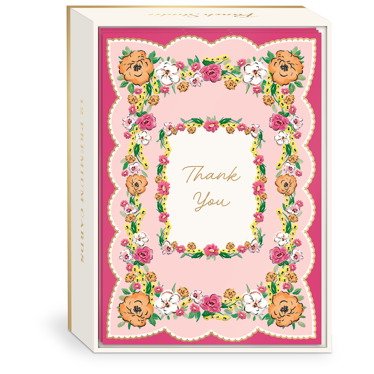 Handkerchief Thank You Boxed Note Cards