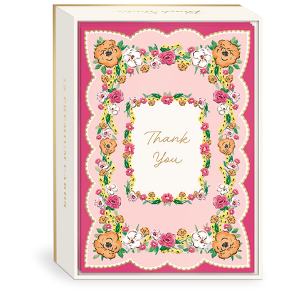 Handkerchief Thank You Boxed Note Cards
