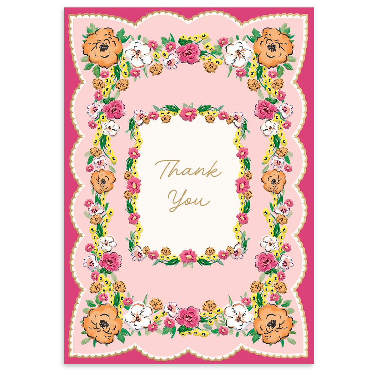 Handkerchief Thank You Boxed Note Cards