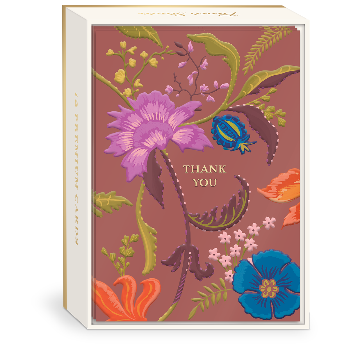 Jacobean Thank You Boxed Note Cards