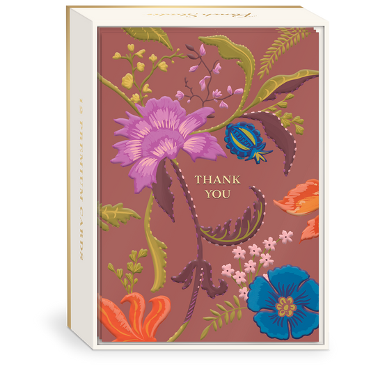 Jacobean Thank You Boxed Note Cards