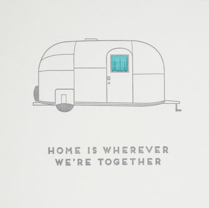 Airstream Letterpress Card