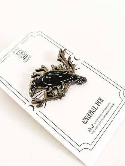 @20 Crow Hard Enamel Pin