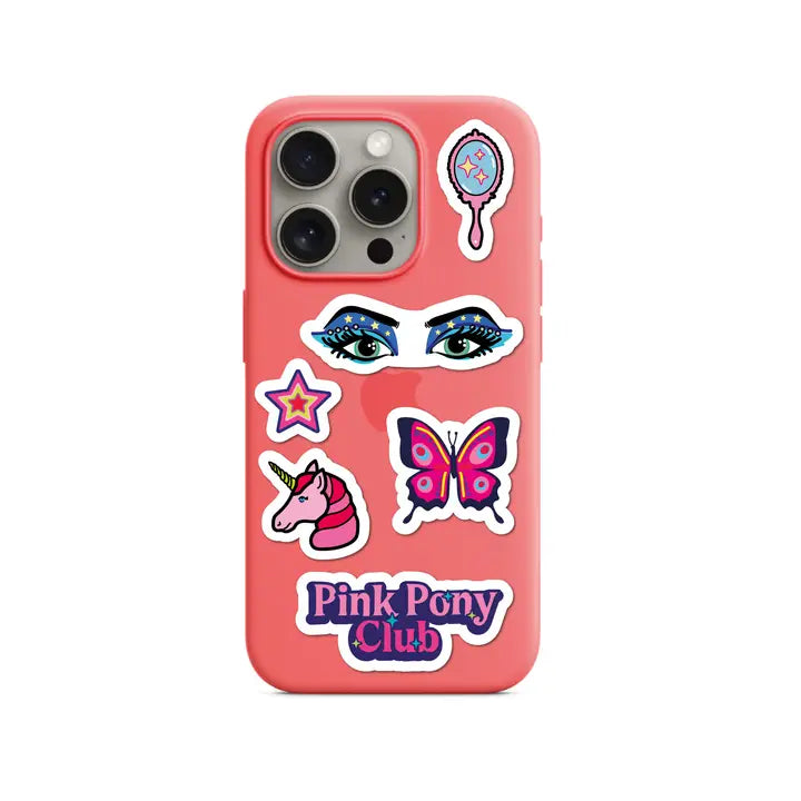 Chappell Pink Pony Sticker Sheet