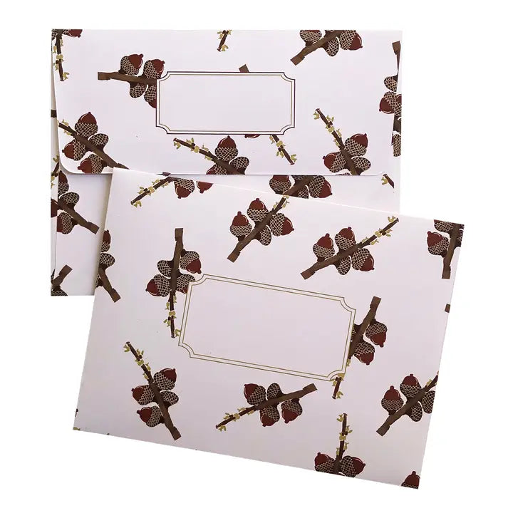 Flowers & Berries in Maple Syrup Tin Card