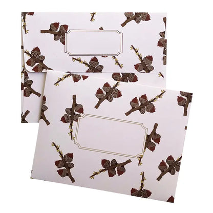 Flowers & Berries in Maple Syrup Tin Card