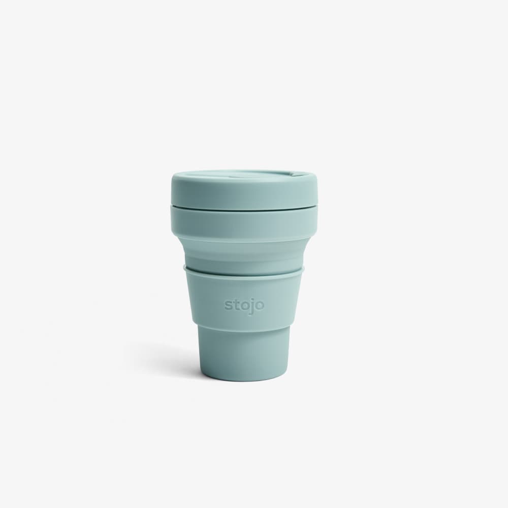 12 oz Collapsible Travel Cup - Collapsed Packaging