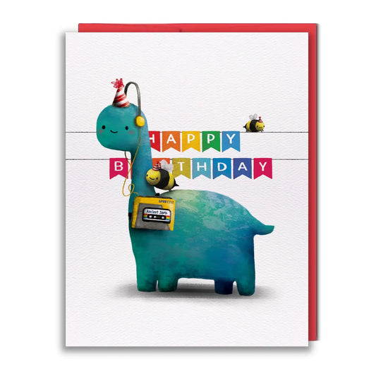 Walkman Dion Birthday Card