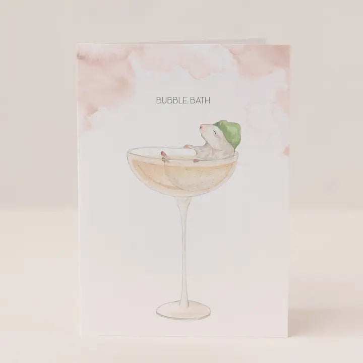 Bubble Bath Card