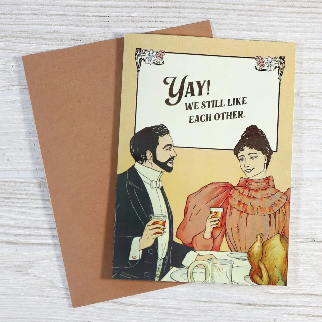 Yay! We Still Like Each Other Funny Anniversary Card