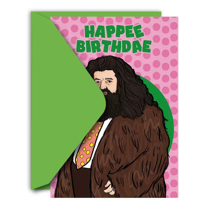 Happee Birthdae Birthday Funny Greeting Card