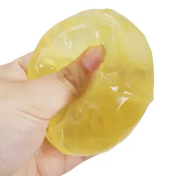 Cheese Cube Translucent Squishy Toy