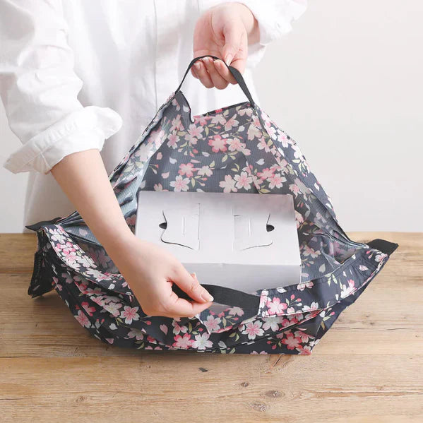 Shupatto Japan Collection Medium Sakura Reusable Bag