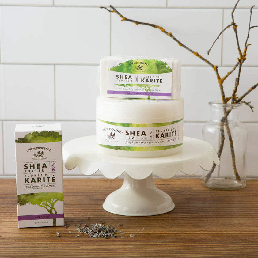 Shea Butter 150g Hand Cut Soap Lavender
